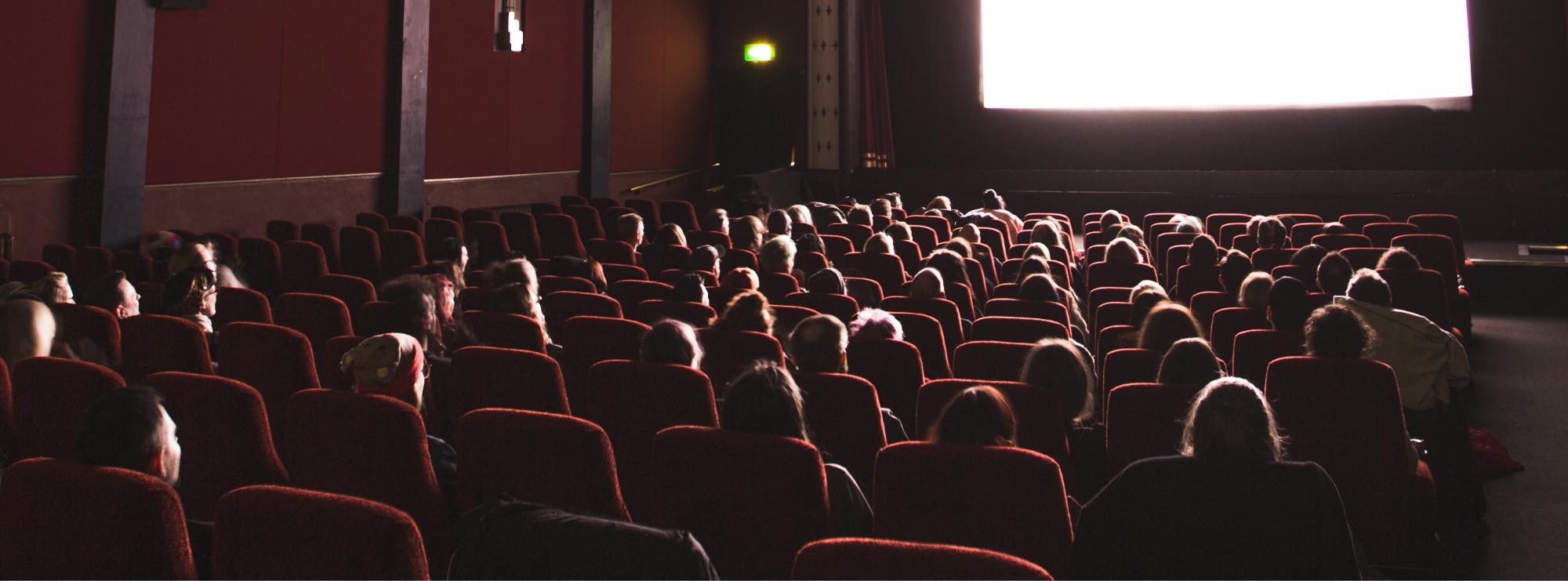 Audience in cinema