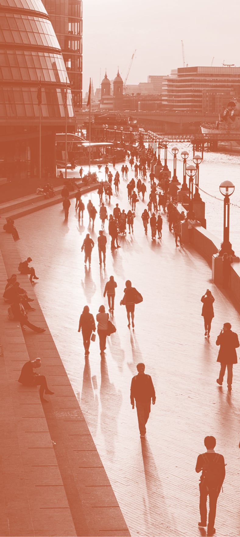 Photo of London river bank