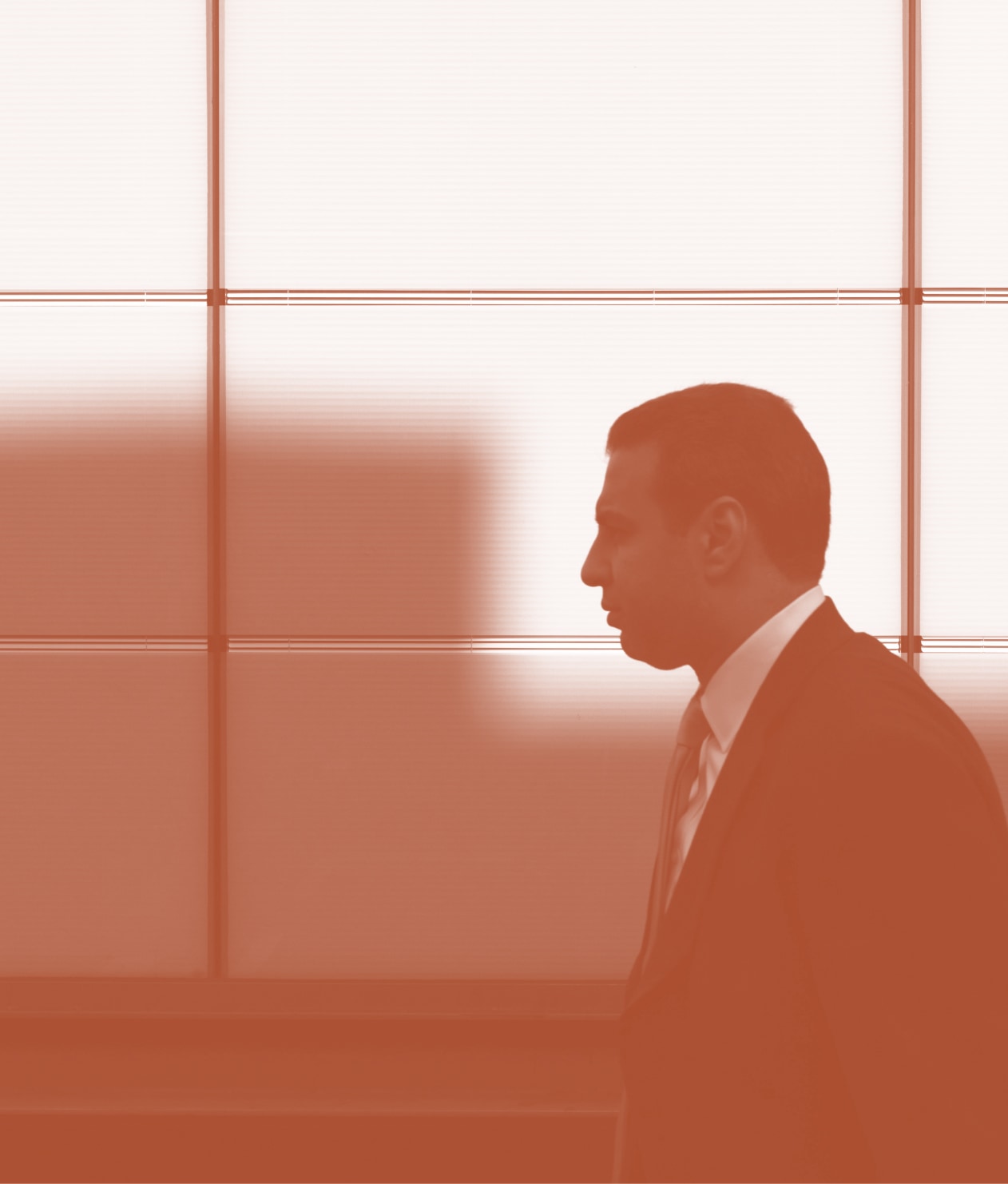 Business man walking